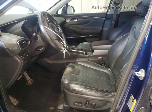 5NMS5CAA9KH083062 2019 HYUNDAI SANTA FE Blue 