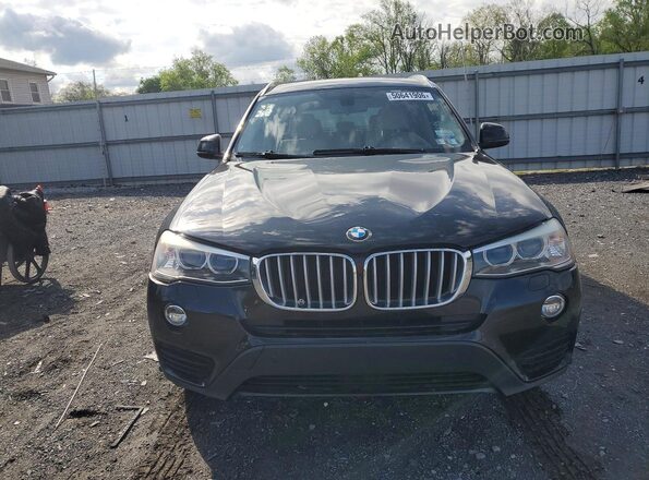 5UXWX9C51G0D67406 2016 BMW X3 Black 