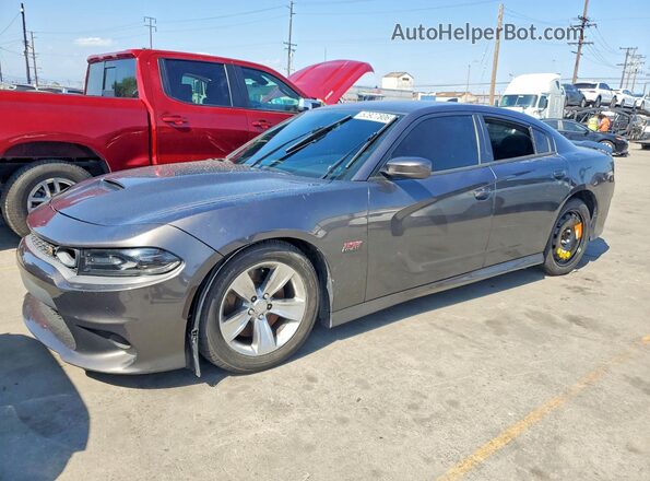 2C3CDXGJ6KH564036 2019 DODGE CHARGER Gray 