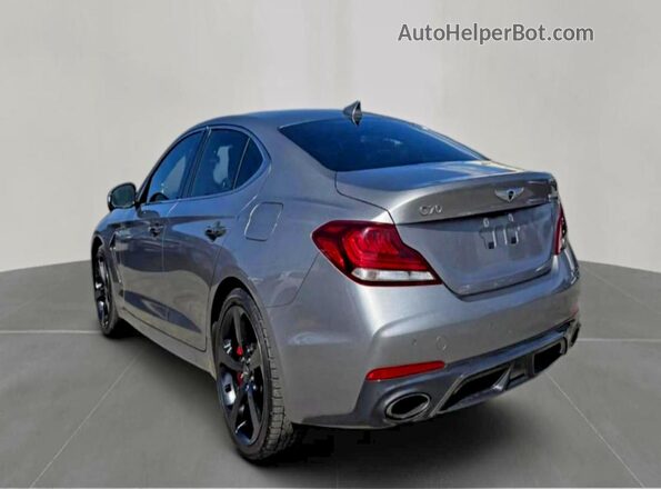 KMTG34LE6LU053532 2020 GENESIS G70 Black Tył prawy