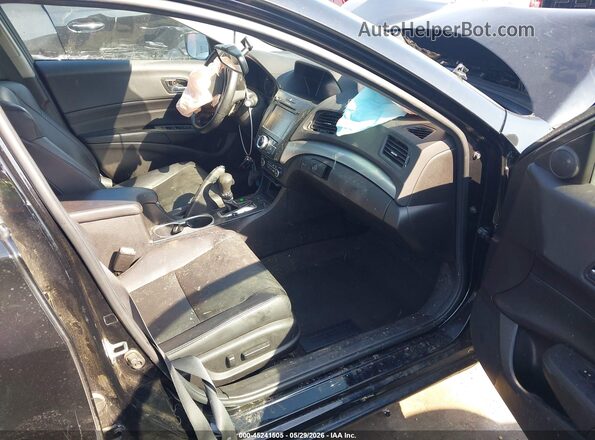 19UDE2F70HA004558 2017 ACURA ILX Черный Вид салона спереди