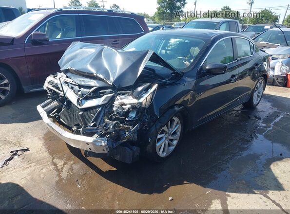 19UDE2F70HA004558 2017 ACURA ILX Черный Передняя левая четверть