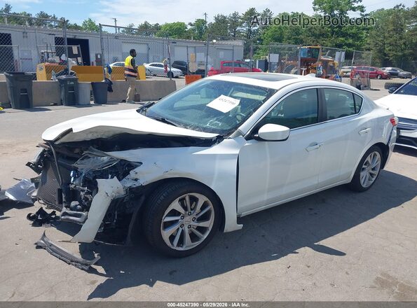 19UDE2F70HA009291 2017 ACURA ILX Белый Передняя левая четверть