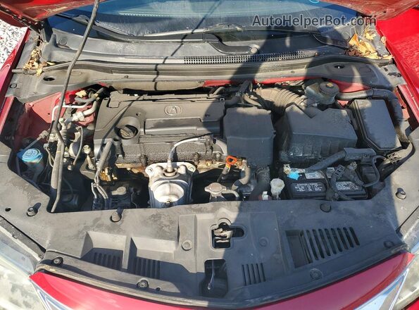 19UDE2F70HA009744 2017 ACURA ILX Red Vista interior trasera