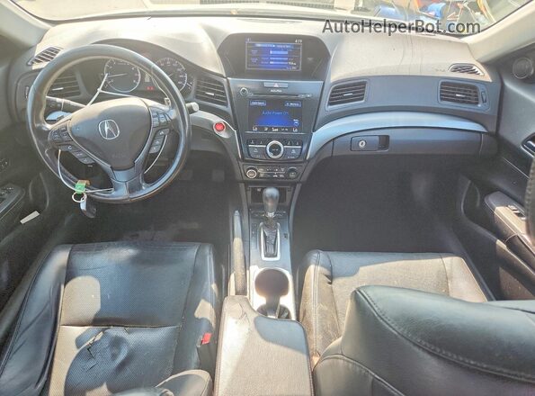 19UDE2F73GA010465 2016 ACURA ILX Silver Widok deski rozdzielczej