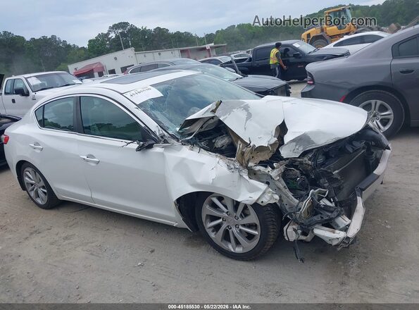 19UDE2F75HA015989 2017 ACURA ILX White Widok wnętrza z tyłu