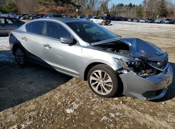 19UDE2F76JA001038 2018 ACURA ILX Серебряный Передняя правая четверть