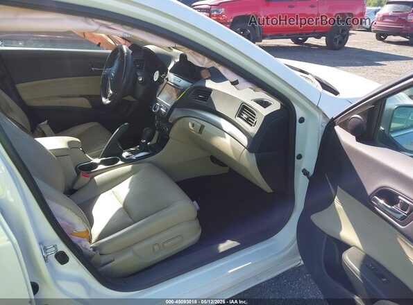 19UDE2F79GA013838 2016 ACURA ILX White Widok wnętrza z przodu