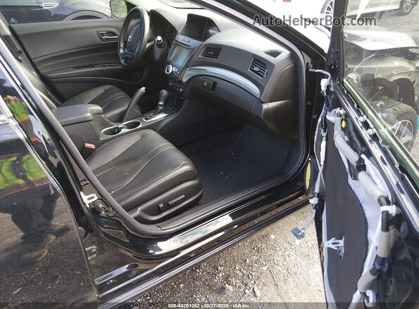 19UDE2F7XKA009337 2019 ACURA ILX Black Widok wnętrza z przodu