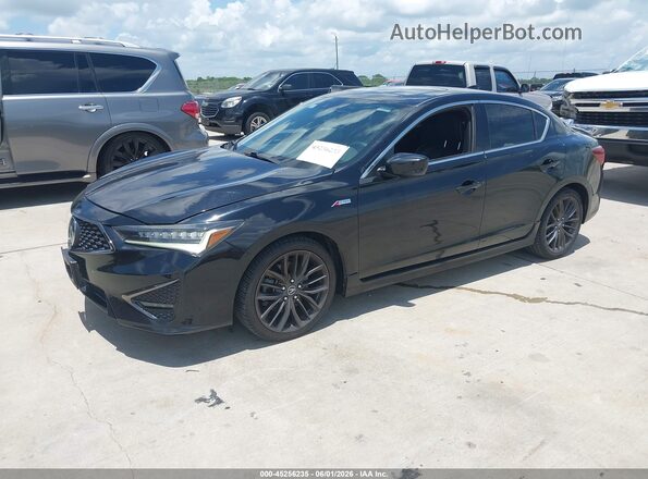 19UDE2F81KA015701 2019 ACURA ILX Black Передня ліва чверть