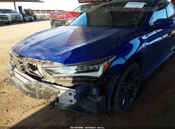 19UDE2F83LA002014 2020 ACURA ILX Blue Вид спереду