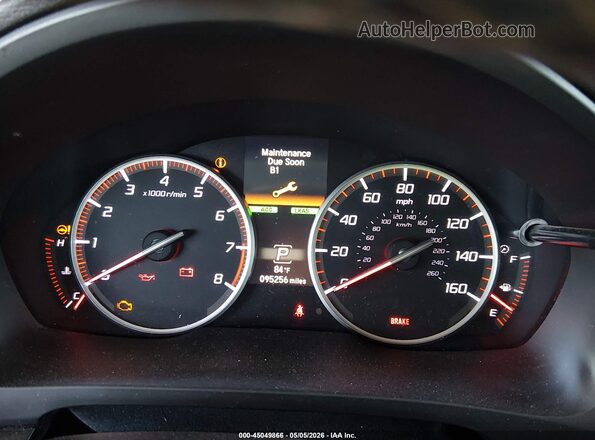 19UDE2F83LA002014 2020 ACURA ILX Blue Вид задніх сидінь