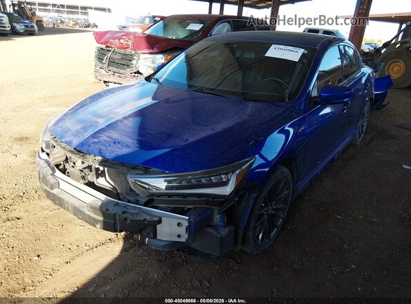 19UDE2F83LA002014 2020 ACURA ILX Blue Передня ліва чверть