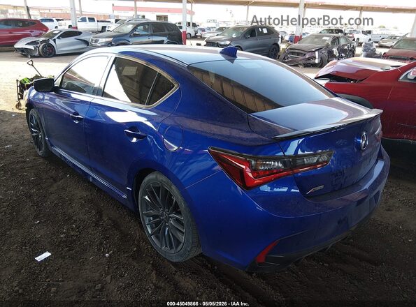 19UDE2F83LA002014 2020 ACURA ILX Blue Задня ліва чверть