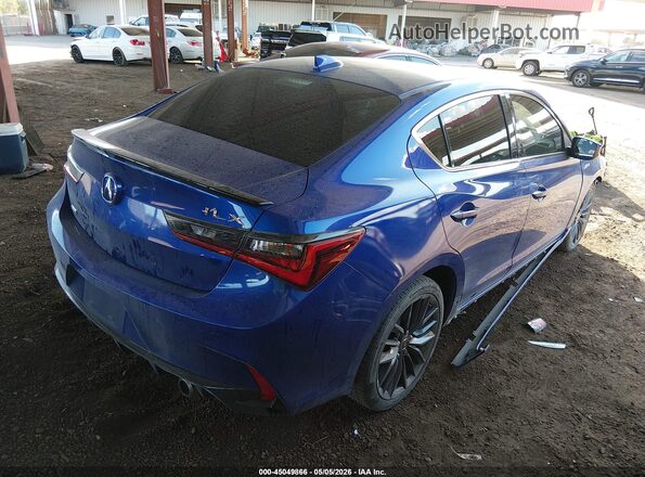 19UDE2F83LA002014 2020 ACURA ILX Blue Задня права чверть