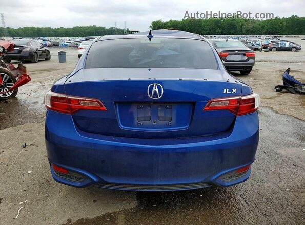 19UDE2F84GA017238 2016 ACURA ILX Blue Вид ззаду