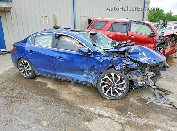19UDE2F84GA017238 2016 ACURA ILX Blue Передня права чверть