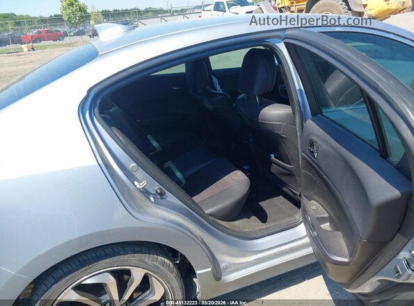 19UDE2F8XGA003375 2016 ACURA ILX Silver VIN კოდის სტიკერის ხედი