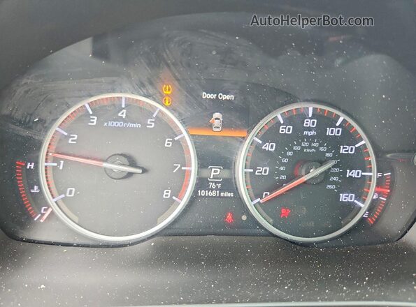 19UDE2F8XKA006348 2019 ACURA ILX White Вид щитка приладів