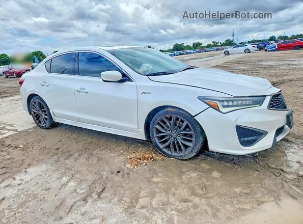 19UDE2F8XKA006348 2019 ACURA ILX White Передня права чверть