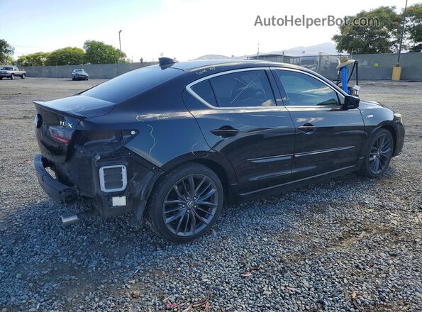 19UDE2F8XLA011373 2020 ACURA ILX Black უკანა მარჯვენა