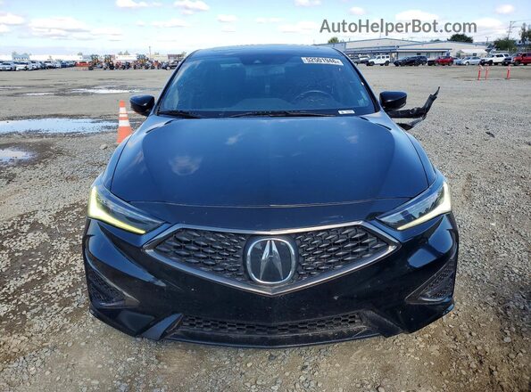 19UDE2F8XLA011373 2020 ACURA ILX Black წინა ხედი
