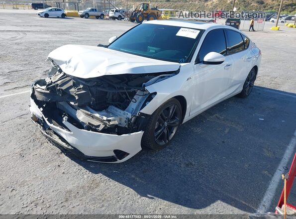 19UDE4H33SA014739 2025 ACURA INTEGRA White Front left