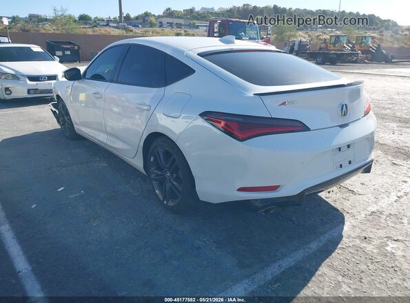 19UDE4H33SA014739 2025 ACURA INTEGRA White Rear left