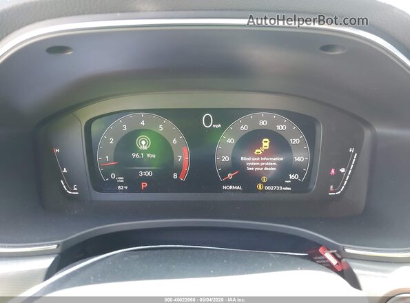 19UDE4H33TA004875 2026 ACURA INTEGRA White Vista de los asientos traseros