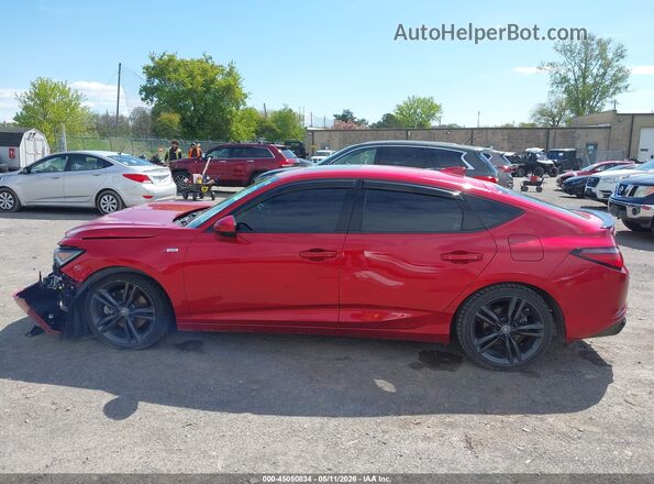 19UDE4H34PA017446 2023 ACURA INTEGRA Red 360 interior view