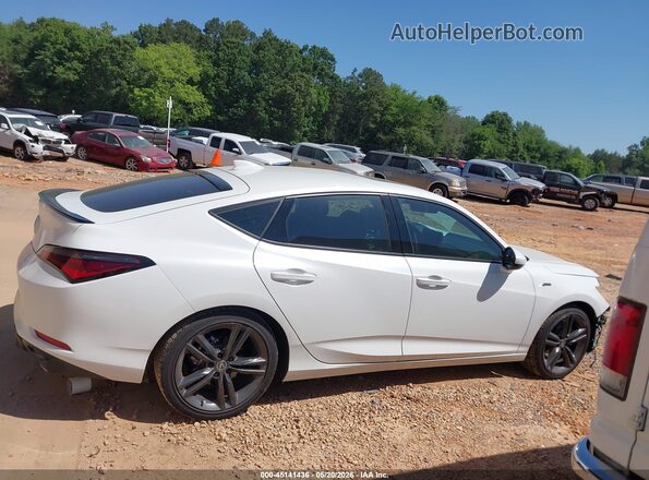 19UDE4H37SA019104 2025 ACURA INTEGRA White Vista interior trasera