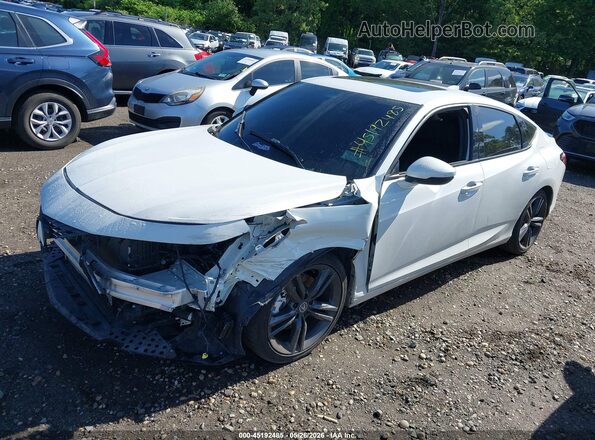 19UDE4H68RA012683 2024 ACURA INTEGRA White Przód lewy