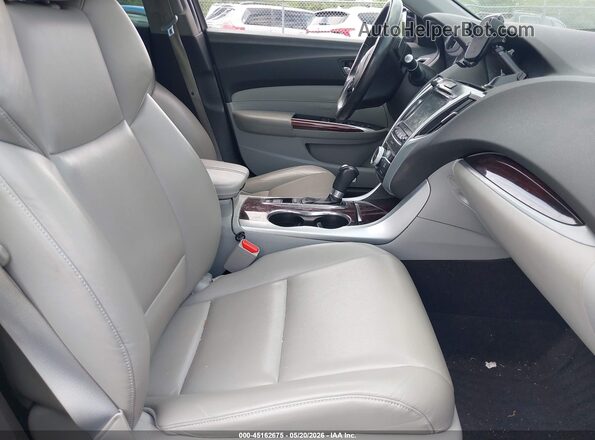 19UUB1F30GA008169 2016 ACURA TLX Silver Widok wnętrza z przodu