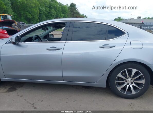 19UUB1F30GA008169 2016 ACURA TLX Silver Widok wnętrza z tyłu
