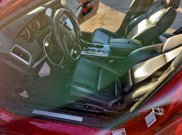 19UUB1F30LA001085 2020 ACURA TLX Red წინა სალონის ხედი