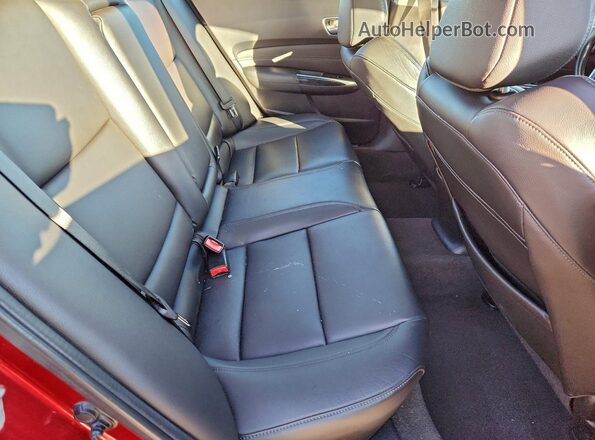 19UUB1F30LA001085 2020 ACURA TLX Red უკანა სავარძლების ხედი