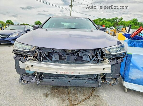 19UUB1F30LA011504 2020 ACURA TLX Gray Դիմացի տեսք