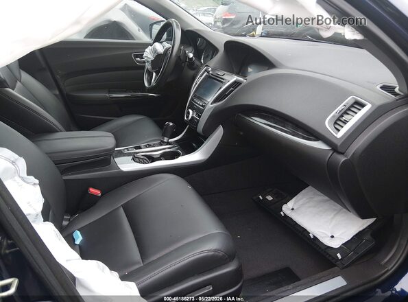19UUB1F32LA009186 2020 ACURA TLX Blue წინა სალონის ხედი