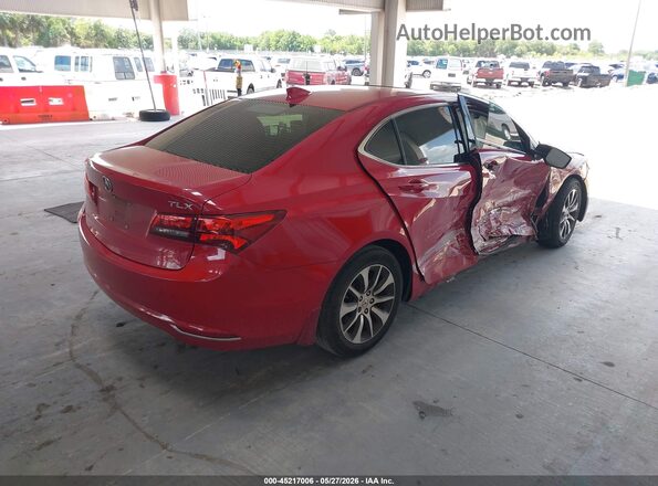 19UUB1F34HA003252 2017 ACURA TLX Red 