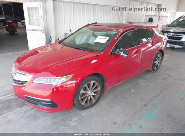 19UUB1F34HA003252 2017 ACURA TLX Red 