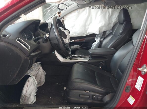 19UUB1F34HA003252 2017 ACURA TLX Red 