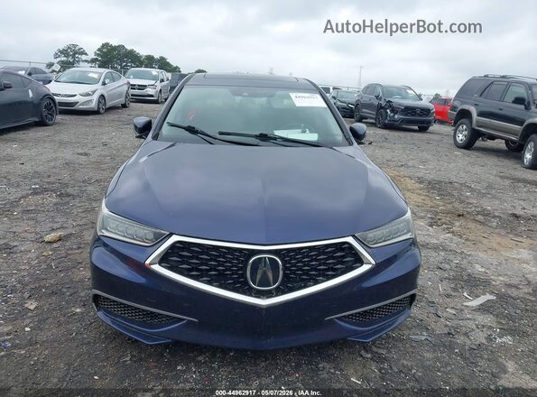 19UUB1F34JA009929 2018 ACURA TLX Dark Blue Dashboard view