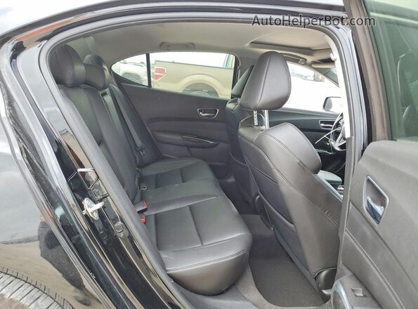 19UUB1F38KA004489 2019 ACURA TLX Black Rear seats view