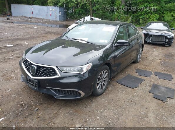 19UUB1F38KA009188 2019 ACURA TLX Black Передня ліва чверть