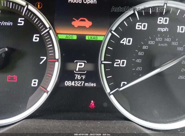 19UUB1F38KA009188 2019 ACURA TLX Black Вид задніх сидінь