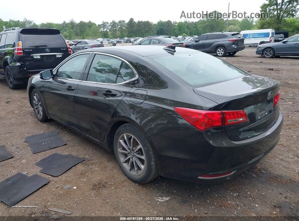 19UUB1F38KA009188 2019 ACURA TLX Black Задня ліва чверть