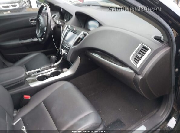 19UUB1F38KA009188 2019 ACURA TLX Black Вид салону спереду