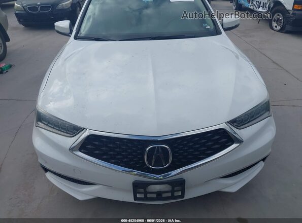 19UUB1F38KA009367 2019 ACURA TLX White Vista del cuadro de instrumentos