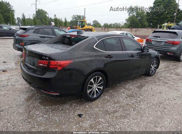 19UUB1F39GA015766 2016 ACURA TLX Black Tył prawy