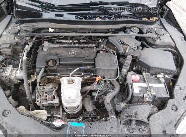 19UUB1F39GA015766 2016 ACURA TLX Black Widok z tyłu